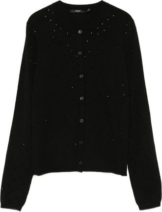 Seventy Crewneck Cardigan With Crystal Embellishments