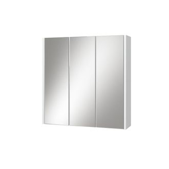 Vicco Armario Con Espejo Para Ba&ntilde;o Majest, Blanco, 67.4 X 68 Cm Vicco