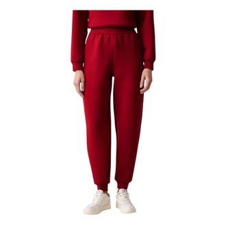A|X Armani Exchange High Waist Sweatpants - Dames - Broeken - Rood - Maat: S Viscose