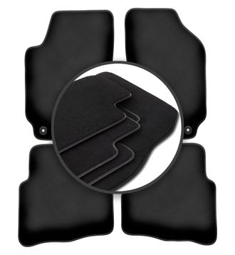 OEM Alfombrillas Premium Para Skoda Fabia I Hatchback, Sedan, Station Wagon (1999-2007)