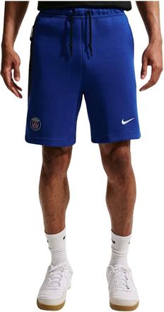 Nike Paris Saint-Germain Tech Fleece Shorts - Heren - Sport - Blauw - Maat: 2XL Fleece