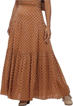 Amaya Amsterdam Dames, Rokken, Bruin, Maat: XS