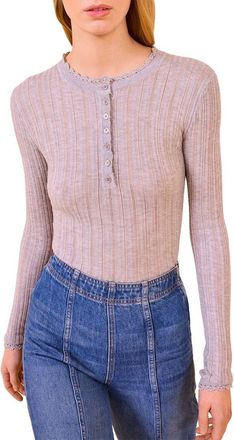 Ulla Johnson Delia Henley Knit Top