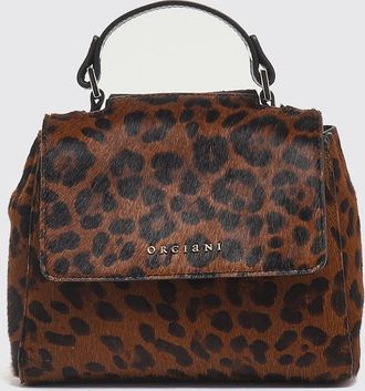 Orciani Sveva Mini Animal Print Pony Hair Handbag