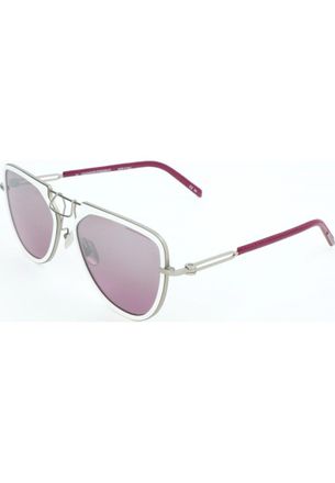 Calvin Klein Womens CKNYC1874S 57 100 Sunglasses - White - One Size