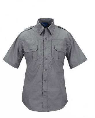 Propper Mens Lightweight Short Sleeve Shirt In Grey