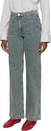 A.P.C. Victoria Jeans - Dames - Loose Fit Jeans - Blauw - W24 - Katoen - Jeans