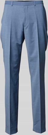 HUGO BOSS Slim Fit Anzughose aus Woll-Mix Modell HESTEN in Hellblau, Gr&ouml;&szlig;e 102