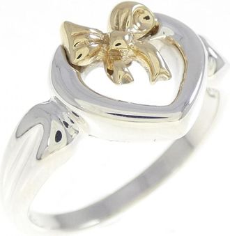 Tiffany & Co. Yellow Gold (18K) Silver 925 Band Ring (Pre-Owned)