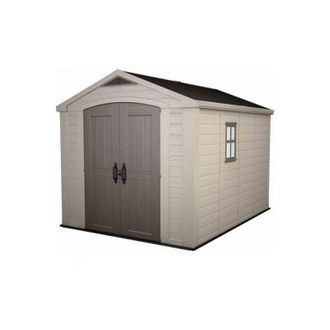 Keter Caseta Cobertizo Resina Jardin Factor 8x11 Keter