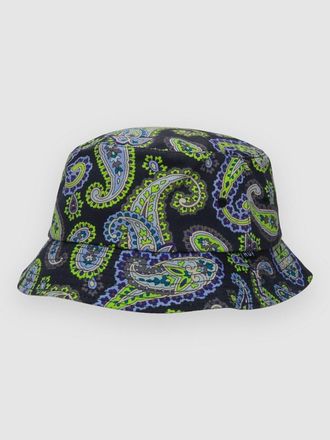 HUF Paisley Bucket Hat schwarz