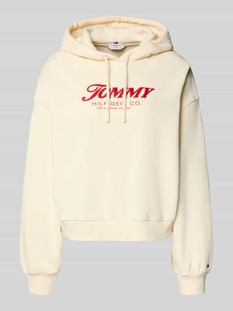 Tommy Hilfiger Regular Fit Hoodie aus reiner Baumwolle in Hellgelb, Gr&ouml;&szlig;e XL
