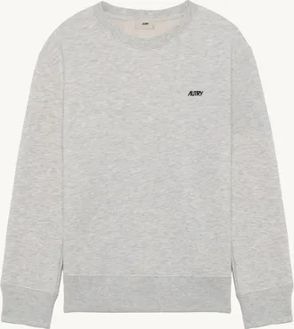 Autry EMBROIDERED LOGO CREWNECK SWEATSHIRT MAN