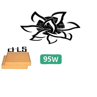 OEM L&aacute;mpara De Techo, Control Remoto Por Aplicaci&oacute;n, Iluminaci&oacute;n Regulable, Paquete De 2 Unidades, Color Negro, 10 Cabezales