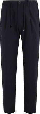 Herno Technical Fabric Pants With Drawstring Waist