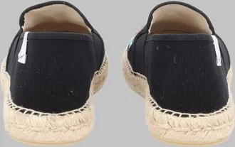 Kenzo Jumping Tiger Espadrille Sandals - Black