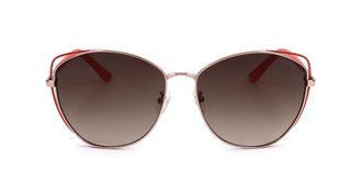Guess GU7712D Asian Fit 28F Womens Sunglasses Gold Size 61