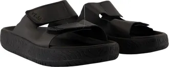 Veja Unisex Etna Sandals Black Calfskin