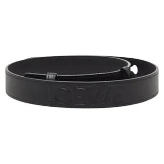Loewe Pre-owned Belts, female, Black, Size: ONE SIZE Pre-owned Standard Belt