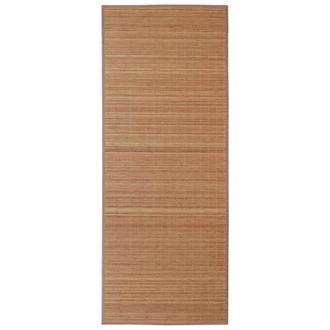 vidaXL Rug Bamboo 160x230 cm Brown Vidaxl