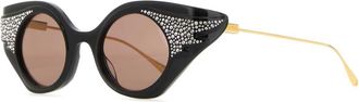 Gucci Black Acetate Sunglasses