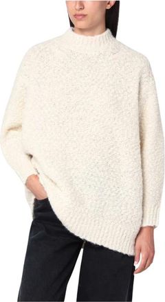 Isabel Marant Dames, Truien, Beige, Maat: 2XS