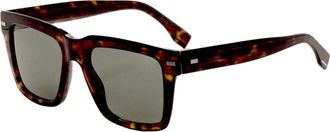 HUGO BOSS Mens 53 mm Brown Sunglasses