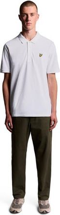 Lyle & Scott Plain Polo Shirt in White at Nordstrom, Size Xx-Large