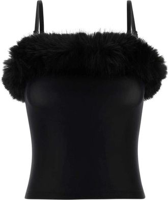 Balenciaga Tops, Dames, Zwart, S, Polyester, Strap Top