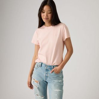 Levi's Favorite Cotton Tee - Womens - 2XS - Pink / Crystal Pink