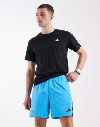 adidas Tech Essentials Workout - Pantaloncini 2in1 color acquamarina lucido-Blu