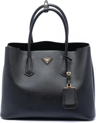 Prada Pre-owned Prada Medium Saffiano Cuir Double Satchel Ladies 252ZGMN5G3UX6MK2