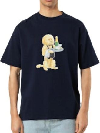 Drôle de Monsieur Hombre, Camisetas, Azul, Talla: L