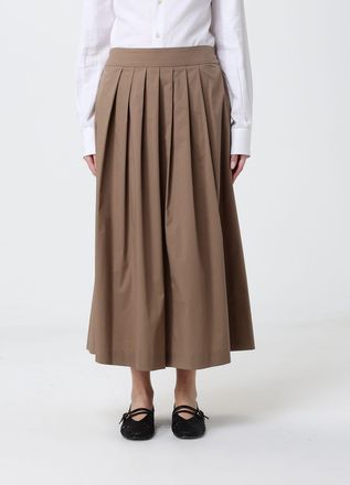 Pantaloni Torino Gonna midi PT Torino in popeline di cotone