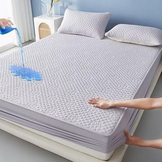 OEM Funda Colch&oacute;n + 2 Almohada, Tpu Impermeable Transpirable, Colchones 28 Cm Grosor, Pasta Jud&iacute;as Rojas Diamante, 200200 Cm + Almohada 4874 Cm