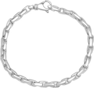 Pompeii3 Mens 14k Gold (22gram) or Platinum (41gram) 5mm Link Bracelet 8.5