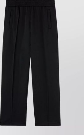 Palm Angels trousers with elasticated waistband and ribbed cuffs