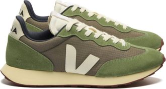 Veja Green Trainers with Ripstop Upper
