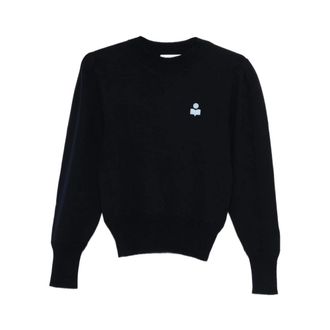 Isabel Marant Dames, Truien, Blauw, Maat: S Katoen