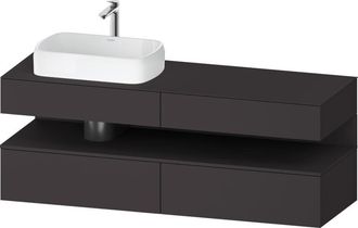 Duravit Qatego Consola Mueble Bajo Lavabo, 2 Extensiones, 2 - Duravit