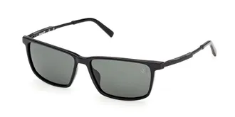 Timberland TB00071 Polarized 01R Mens Sunglasses Black Size 57