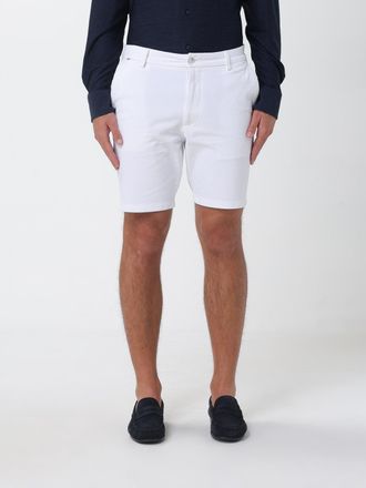 HUGO BOSS Pantaloncini chino in cotone stretch