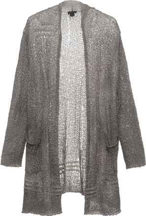 Avant Toi Truien & Vesten, Dames, Grijs, S, Katoen, Katoenen Cardigan