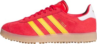 adidas Gazelle Golf Pure Ruby Crew Yellow KJ5429