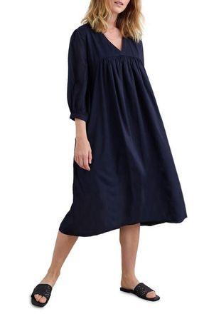 Seasalt Cornwall Earth Organic Cotton Caftan in Maritime at Nordstrom, Size 10 Us