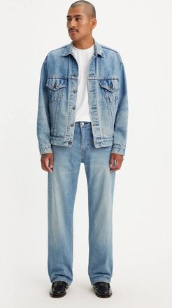 Levi's 569 Jeans Mens Blue Denim Cotton Stretch Loose Straight Leg DDR501