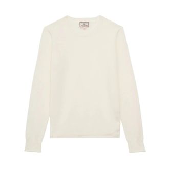 Ines De La Fressange Angelica Jumper - Dames - Ronde hals truien - Beige - M - Katoen - Truien & Vesten