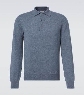 Agnona Cashmere polo sweater