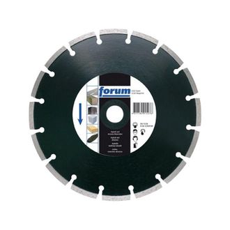 Forum Muela Motosierra Diamantada, Unido Al L&aacute;ser, &Oslash; X Escariado : 150 X 22,23 Mm, Tama&ntilde;o De Segmento H X L 8 X 2,4 Mm