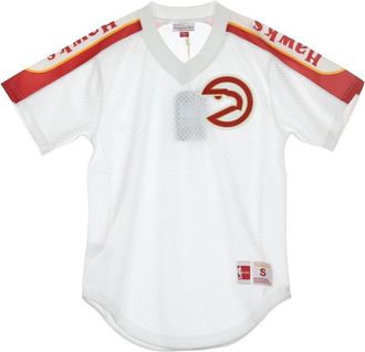Mitchell & Ness NBA Winnen Team V-hals Jersey - Heren - Fitness - Wit - L - Fitness